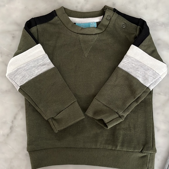 Boys Sweats - 3-6 months Bear Camp and Cat & Jack - Picture 2 of 7